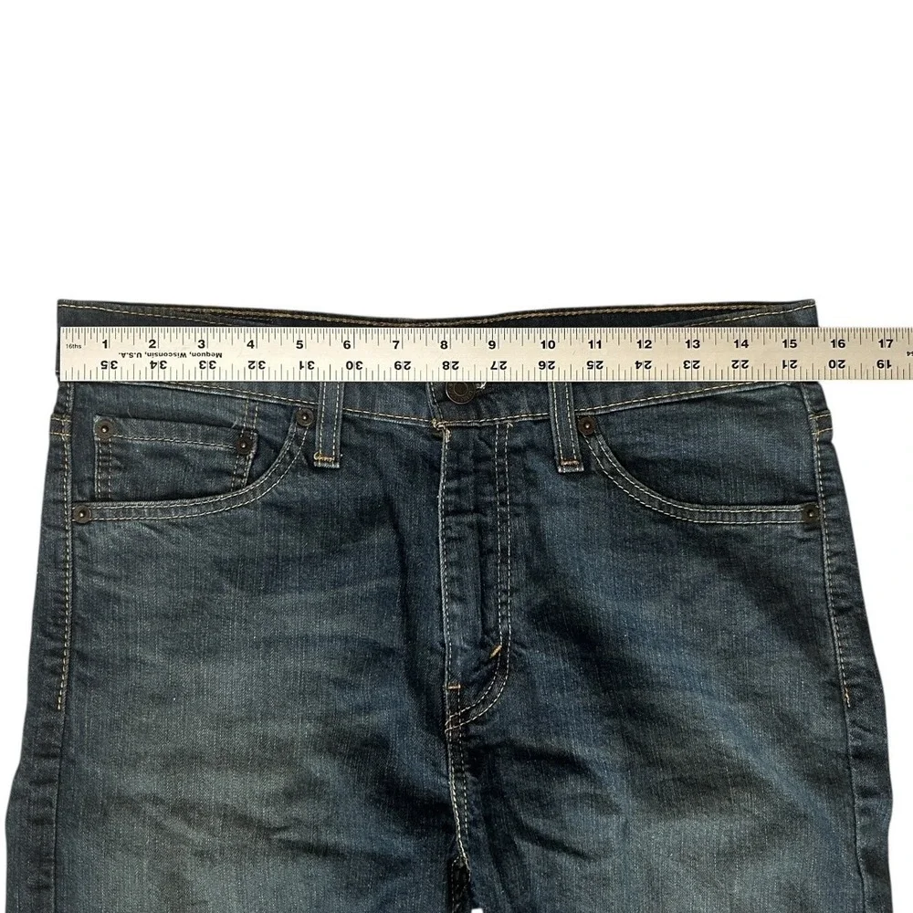 LEVI'S 510 Skinny Jeans Mens 32x30 Mid-Rise Medium Wash Stretch Denim WaterLess